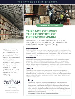 Preview of Threads of Hope: The Logistics of Operation Warm